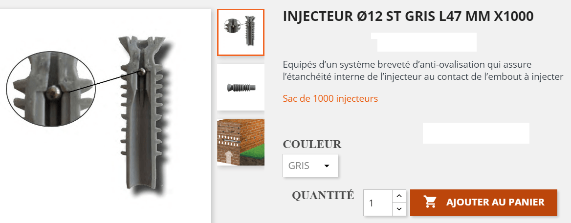 injecteur maçonnerie traitement mérule