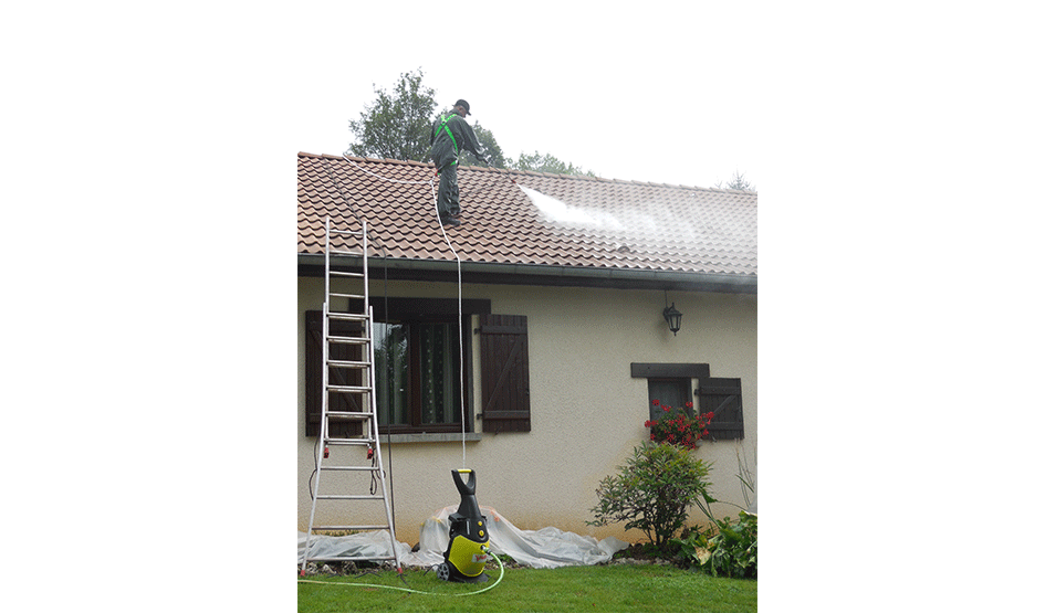 Nettoyage de toiture