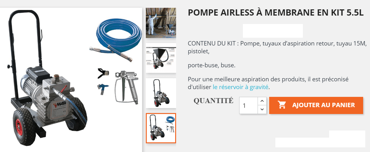 Somiip 90 - Matériel pour traitement des toitures