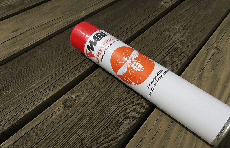 bombe anti guêpe frelon insecticide