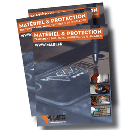 MABI matériel protection traitement mur bois 3D