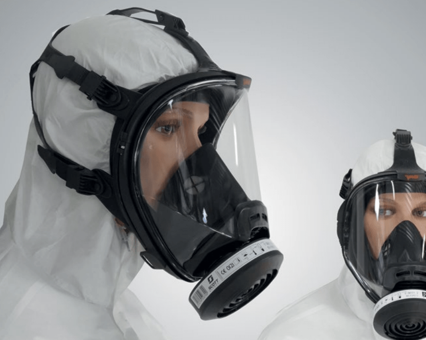 masque panoramique protection respiratoire
