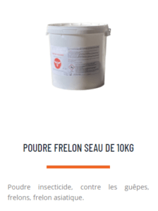 poudre frelon insecticide